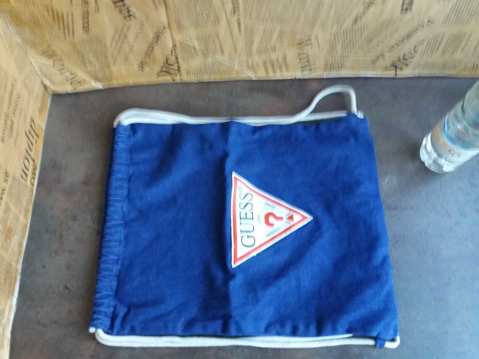 мешка,раница Guess-дънкова торба,текстилна чанта,гес