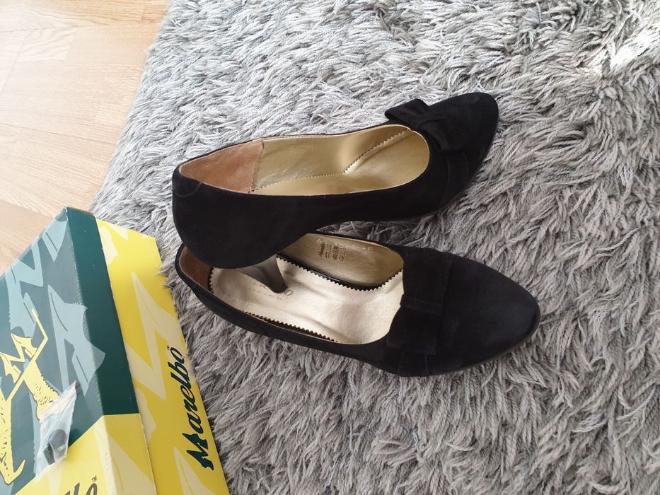 Pantofi eleganți piele întoarsă, nr 40