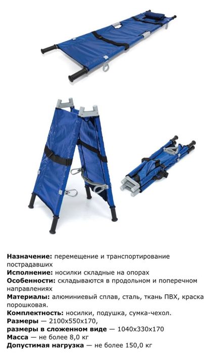 Носилка медицинская