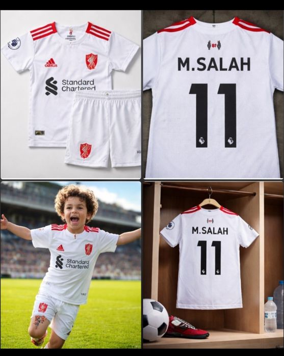 M. SALAH 11 детско юношески футболни екипи