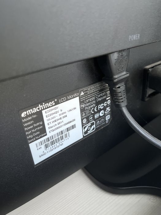 Монитор 60hz