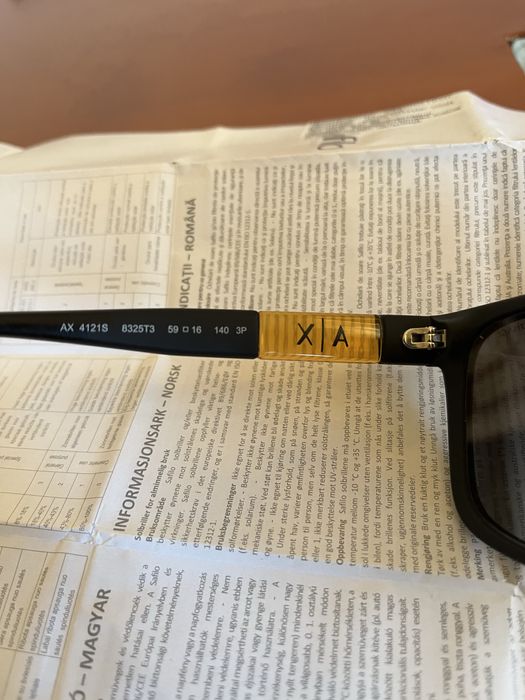 Слънчеви очила Armani Exchange