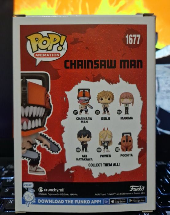 Человек бензопила Funko Pop оригинал