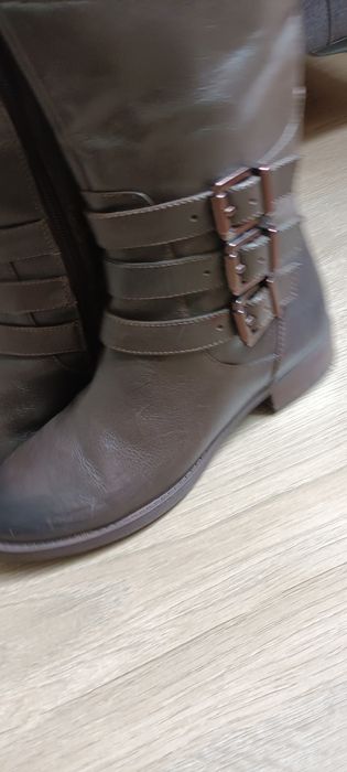 Cizme damă piele box