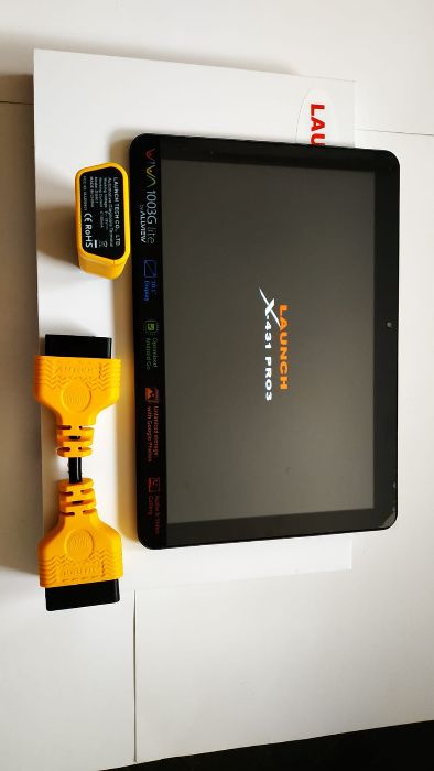 Tester auto Launch Easydiag pro3s + Tableta Noua 10.1 Full Soft 2026