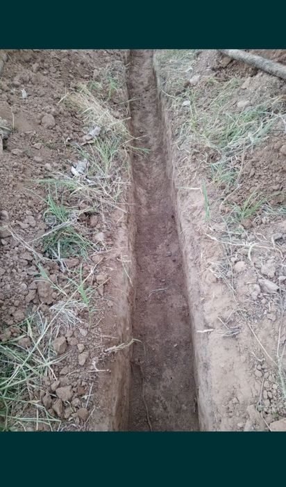 Стройтельные услуги траншей и стяжки