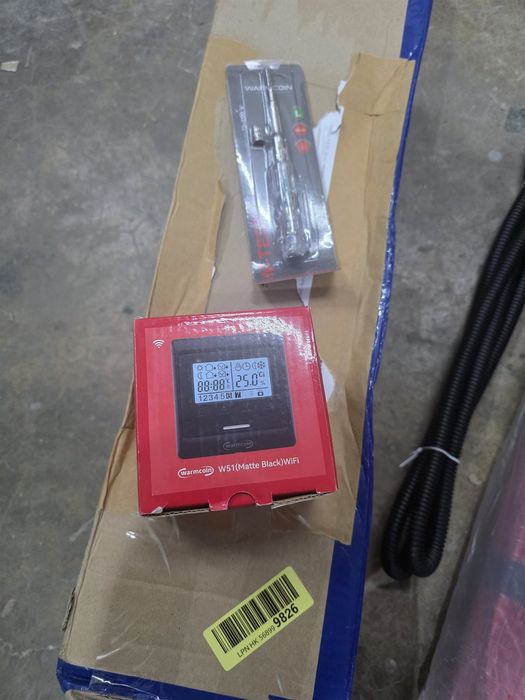 Set complet de incalzire electrica in pardoseala 5 mp, 160 W/mp, cu termostat digital Warmcoin