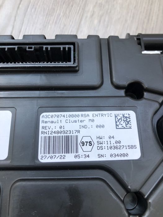 Tablou de bord MAXIDOT ceasuri duster 2018 +