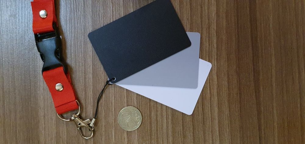 Серая карта для баланса белого