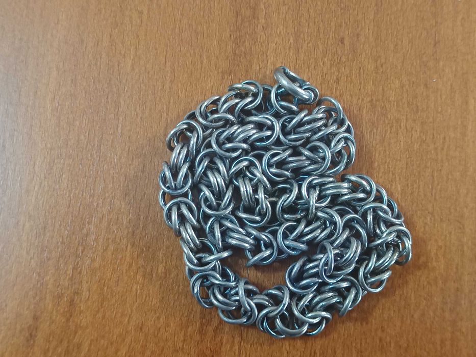 Сребърен ланец кралска плетка, 50см., 75 гр.