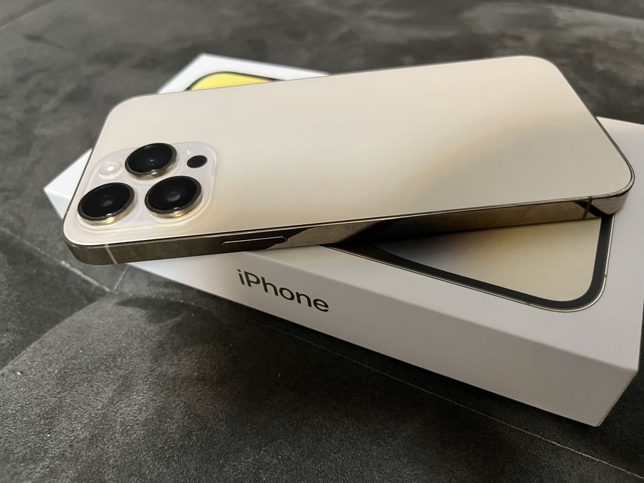 Iphone 14 pro max gold 256gb