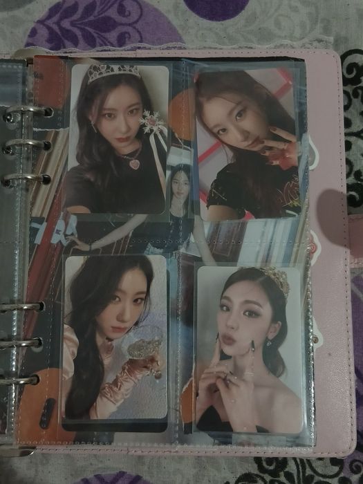 Aespa, lesseeafim, twice, itzy photocards