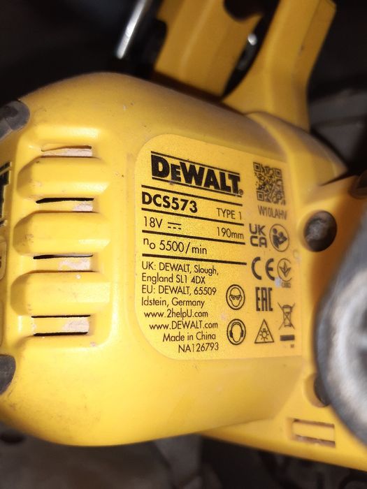 Circular de mina Dewalt DCS 520 ,DCS 573