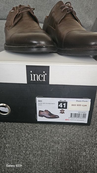 Муж.обувь натур.кожа Турция 41размер