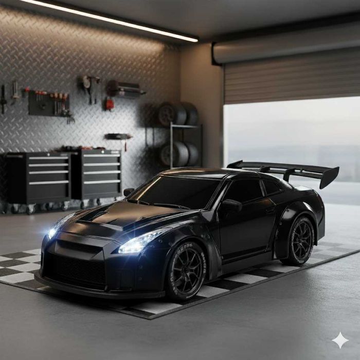 RC Дрифт Количка с Дистанционно Управление Nissan GT-R ТОП ЦЕНА