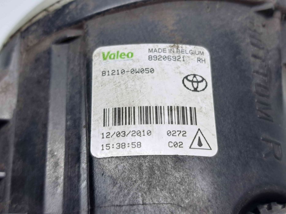 Proiector ceata dreapta Toyota Rav 4 III (ACA3, ACE, ALA3, GSA3, ZSA3