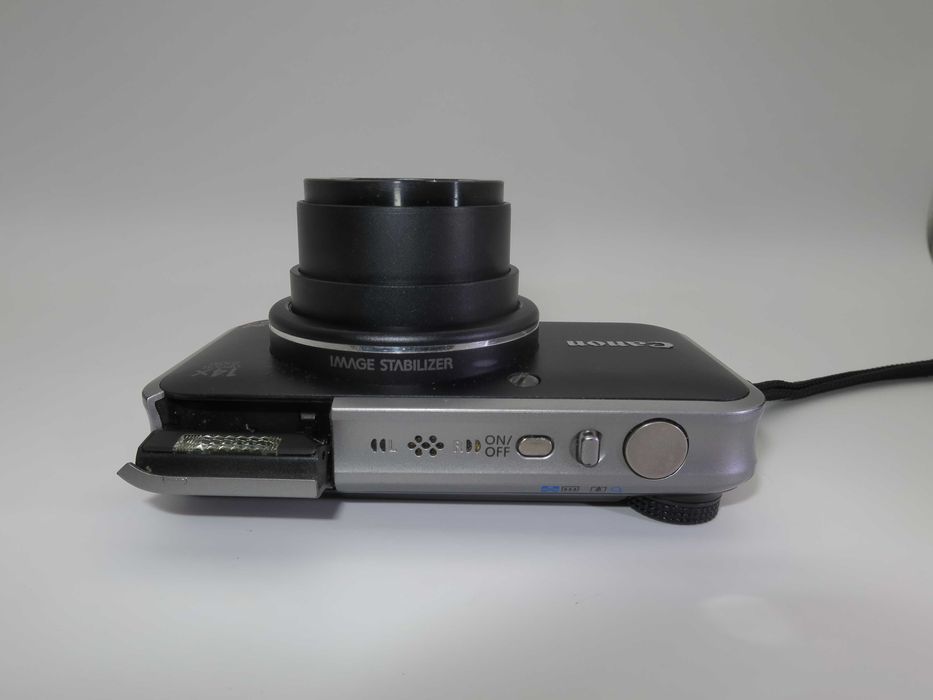 Canon PowerShot SX210 ултра компактен цифров фотоапарат с 14х оптичен зум, дигитална камера плен комплект като НОВА