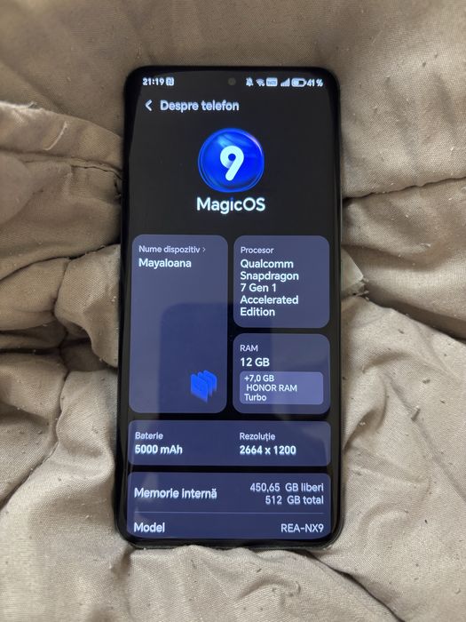 Vand  Honor 90 impecabil