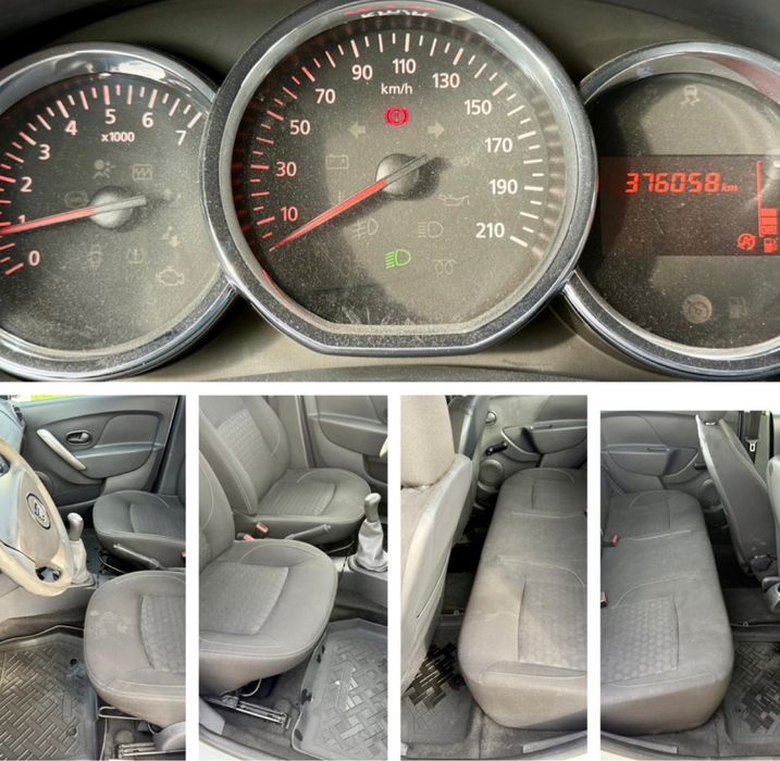 Dacia Logan 1.5 dci euro 6, an 2016, Model Laureate, AC functional