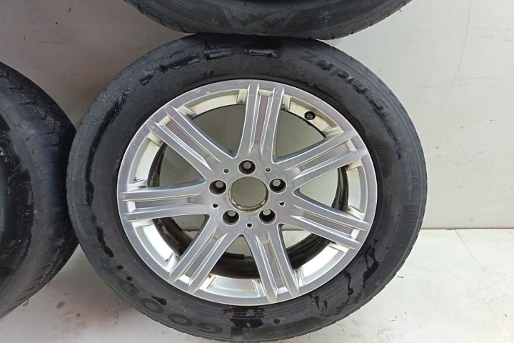 Set jante aliaj cu anvelope 2 sunt uzate 205/60 R16 M+S GoodRide A212