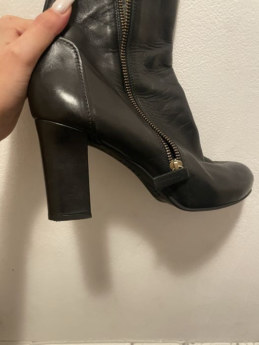 Дамски кожени боти