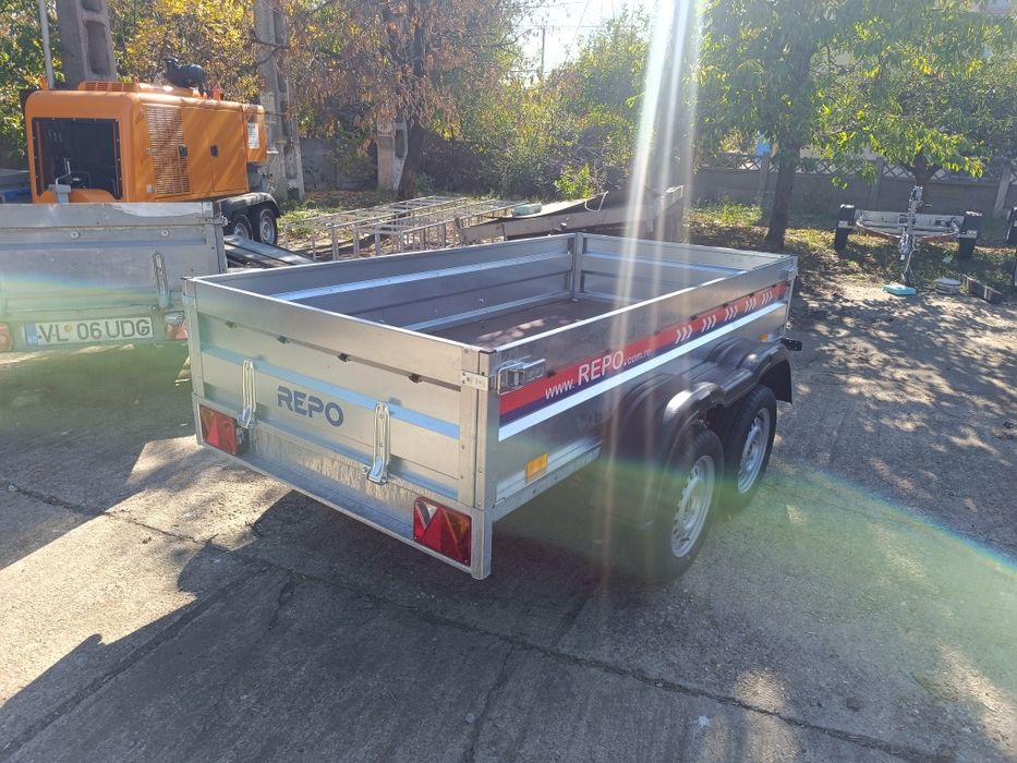 Remorca Repo 2,4*1.25 m, 2 axe, 750 kg
