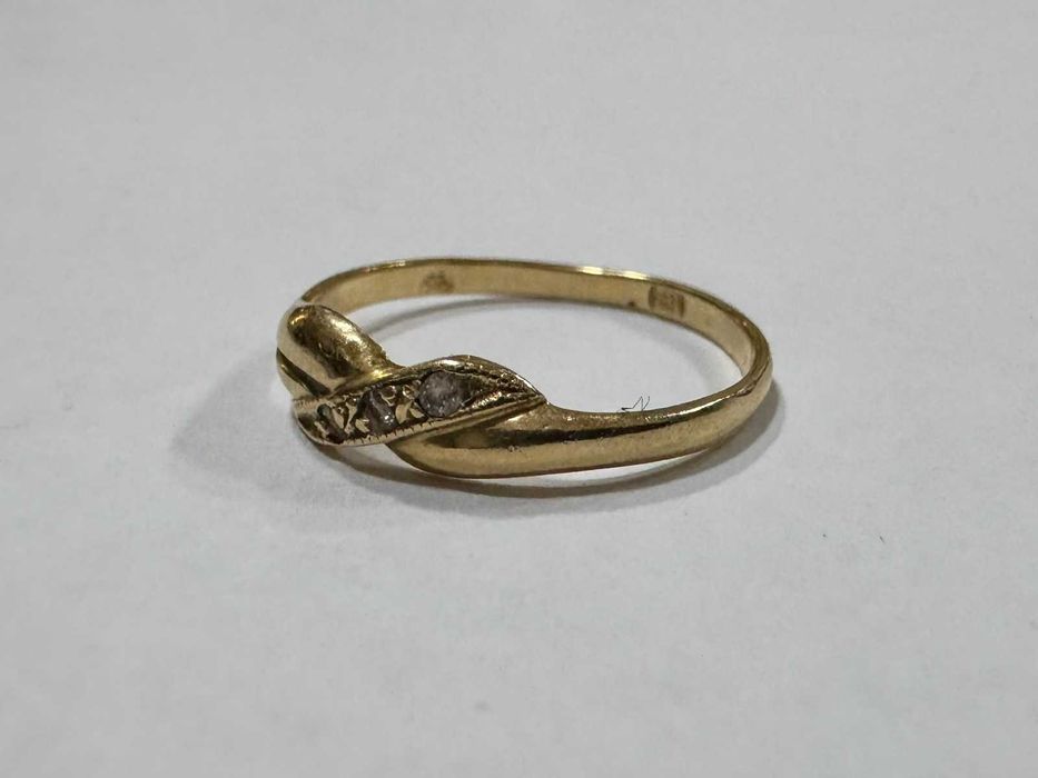 Златен Дамски Пръстен 14К(585) 1.35гр.