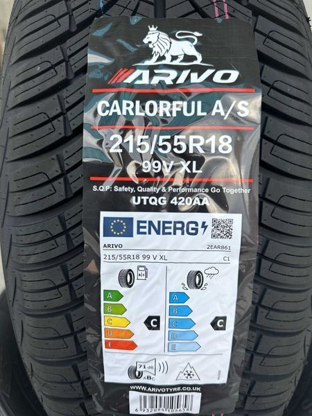 Нови Всесезонни Гуми Arivo A/S 215/55R18 99V XL БОРД 2155518