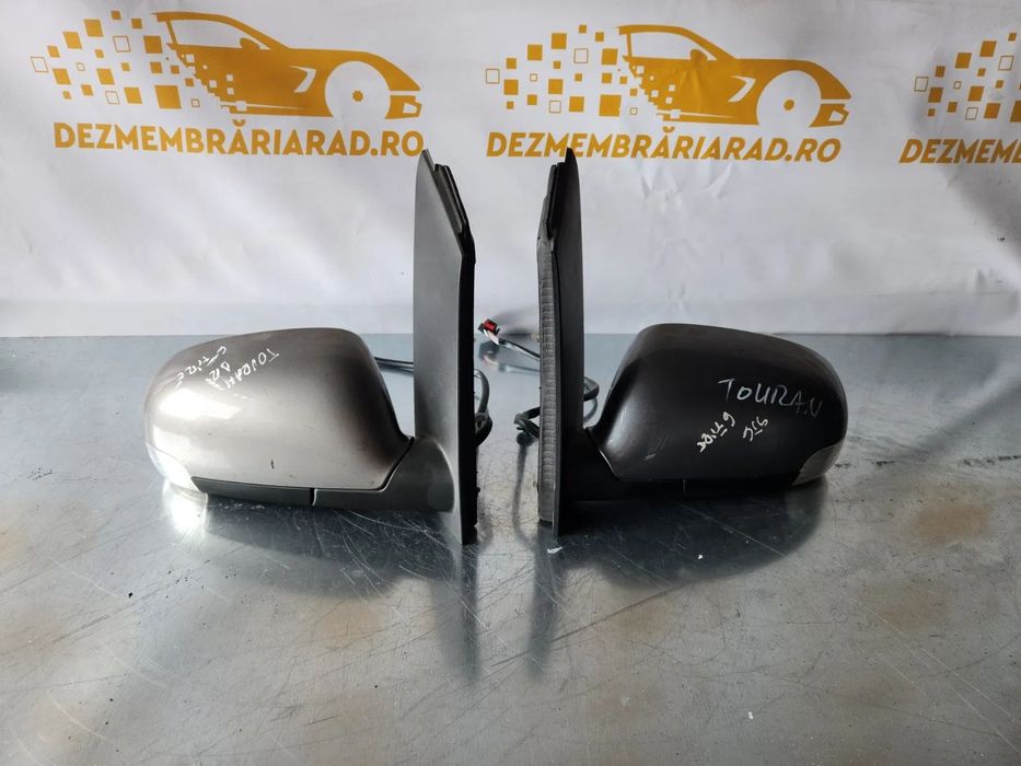 Oglinzi Oglinda Stanga Dreapta Vw Touran Electrice Volan Stanga Cu 5 Fire La Mufa