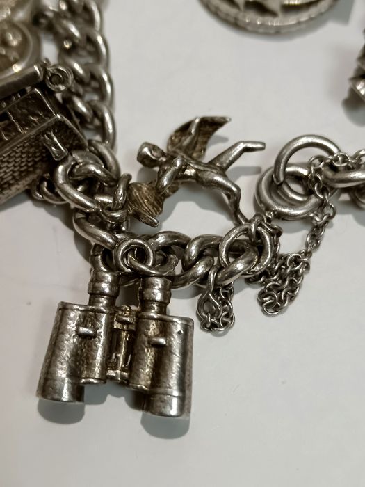 Сребърна гривна 54гр