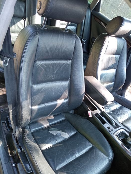 Interior piele negru Audi(2001-2005) A4 B6/B7 1.9 TDI 131 CP!