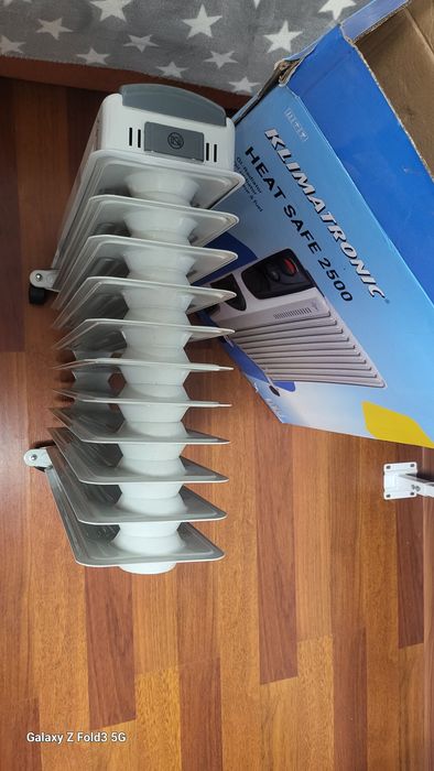 Calorifer electric pe ulei, 10 elemenți!