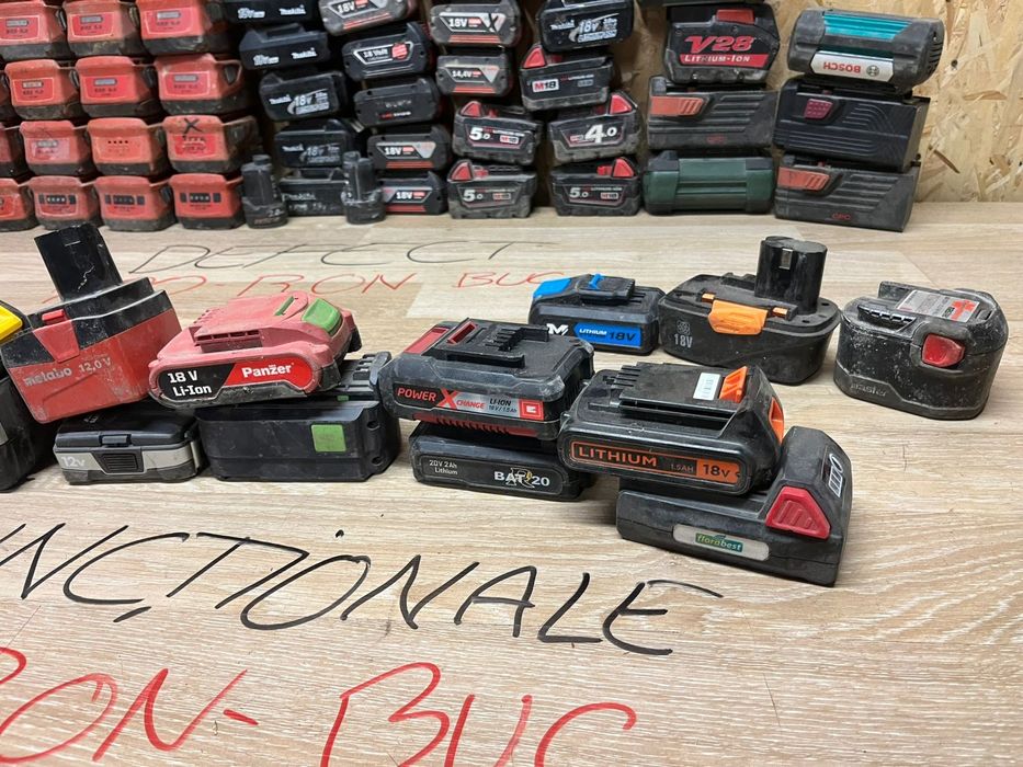 Baterii dewalt hilti makita bosch