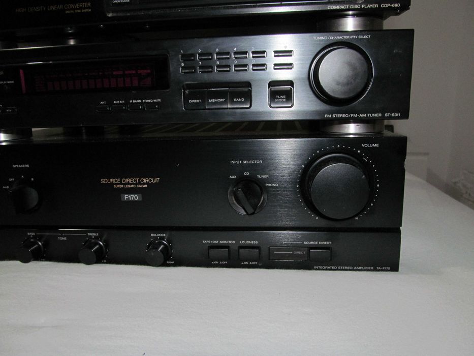 SONY TA-F170 amplificator si tuner ST-S311 cu RDS