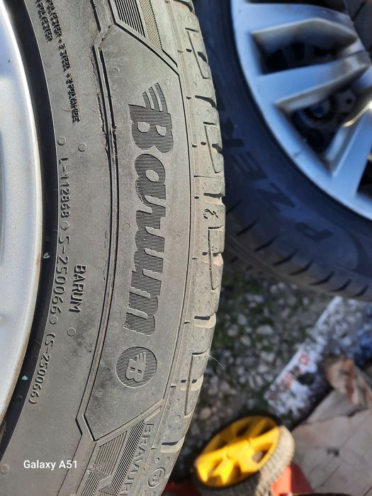 Ляти джанти с гуми за АУДИ, 5×112, 17цола