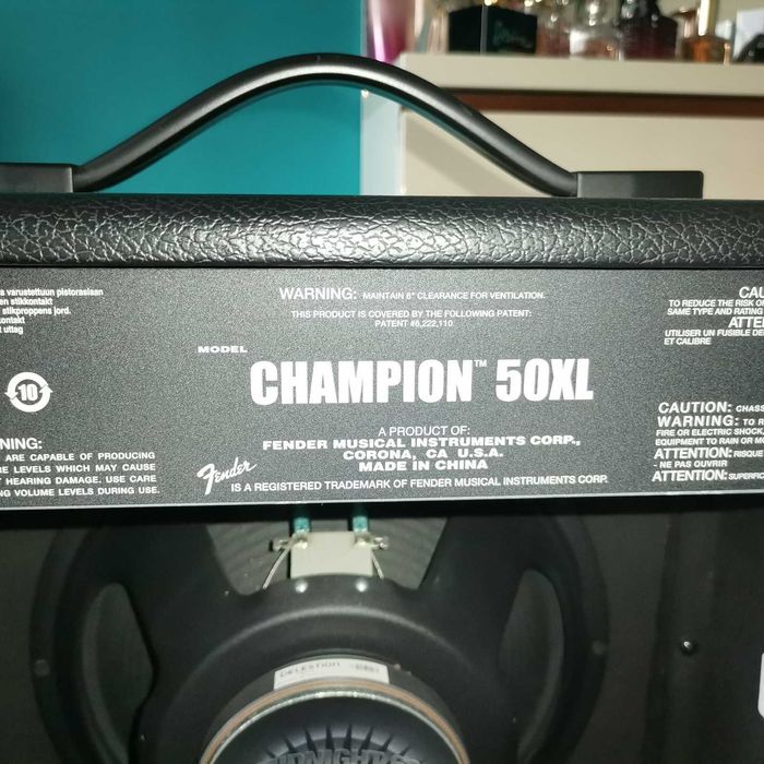 Усилвател за ел. китара Фендер Fender Champion 50 XL 2-Channel 50W