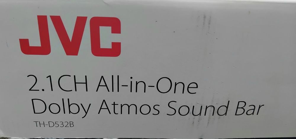 Саундбар JVC TH-D532B Dolby Atmos 120W – Нов, Запечатан в Кутия