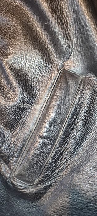 Куртка кожанна с подкладкой