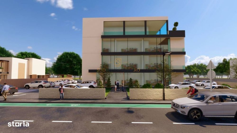 Cladire multifunctionala, Calea Bucuresti, P+3E, trafic intens