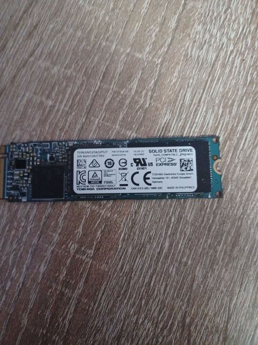SSD 256 gb Nvm th