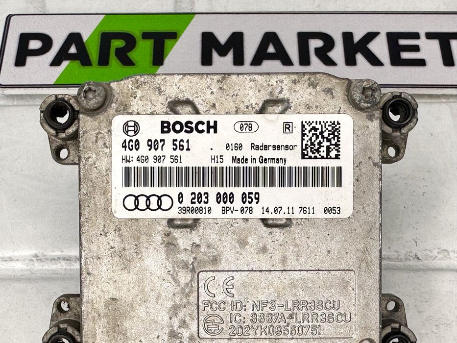 Десен дистроник - радар сензор AUDI A6 A7 C7 4G 4G0907561