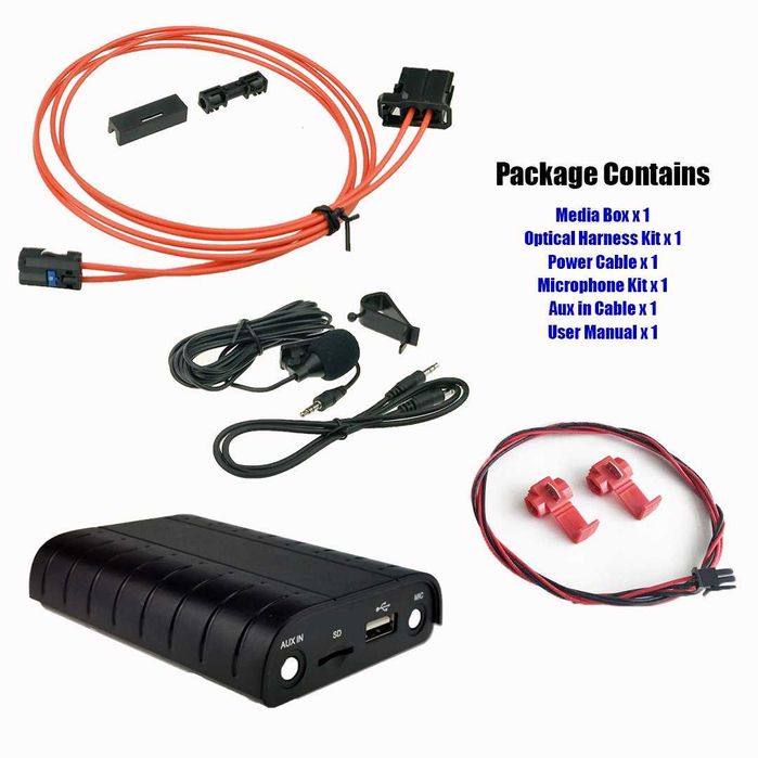 Интерфейс за автомобил Porsche и audi MMi 3G usb,aux in,bluetooth