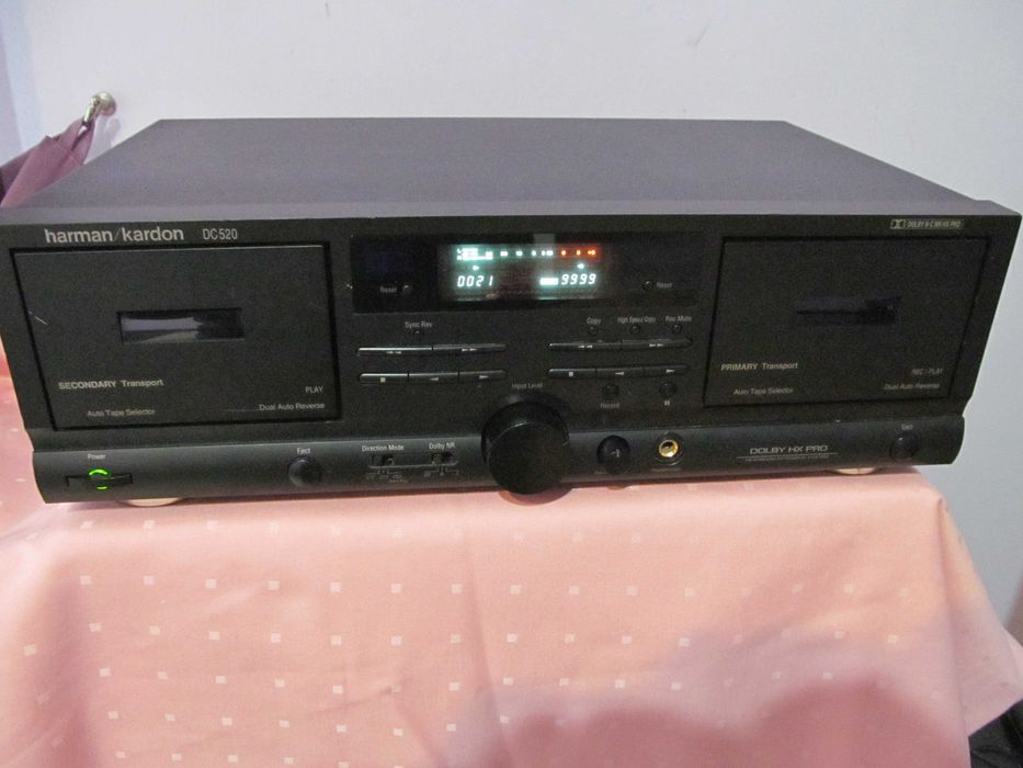 dublu deck HARMAN/KARDON DC520 obiect de colectie