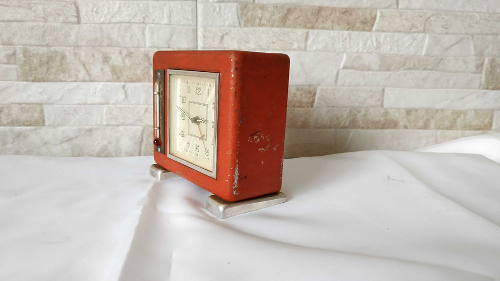 Стар немски часовник / будилник - касичка - MERZ-WERKE -1930 година