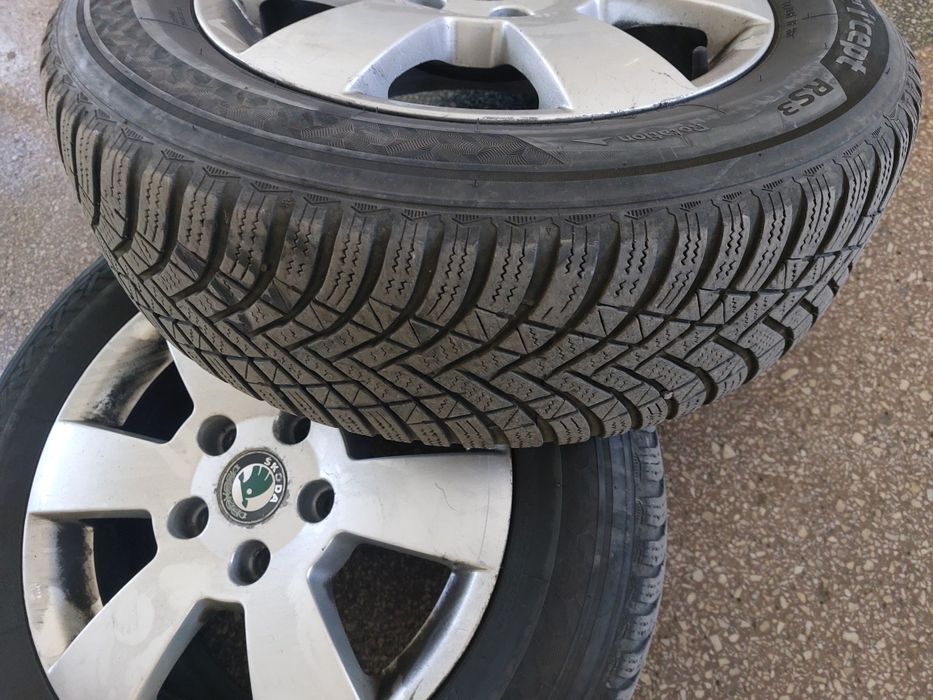 Jante si cauciucuri Skoda, Vw, Seat 15 inchi