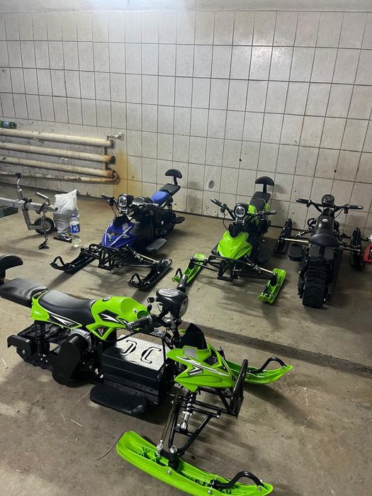 Детский электроснегоходы снегокаты