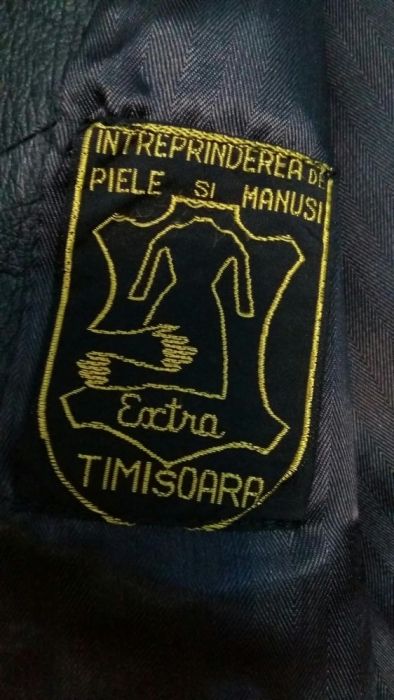 vesta piele combinat piele intoarsa