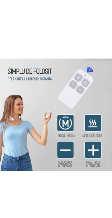 Aparat masaj gat cu electro-stimulare