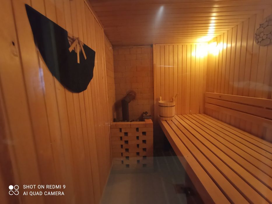 Баня на дровах,шикарный пар. 4к час.