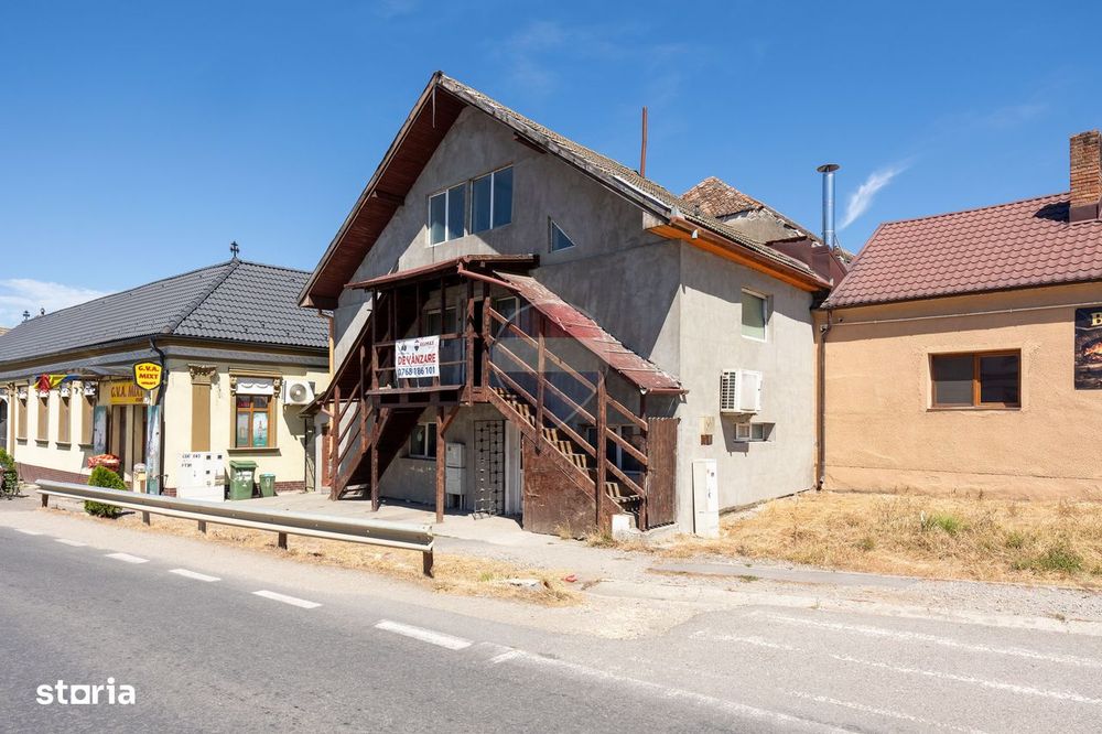 Cladire comerciala de vânzare în centrul comunei Bod
